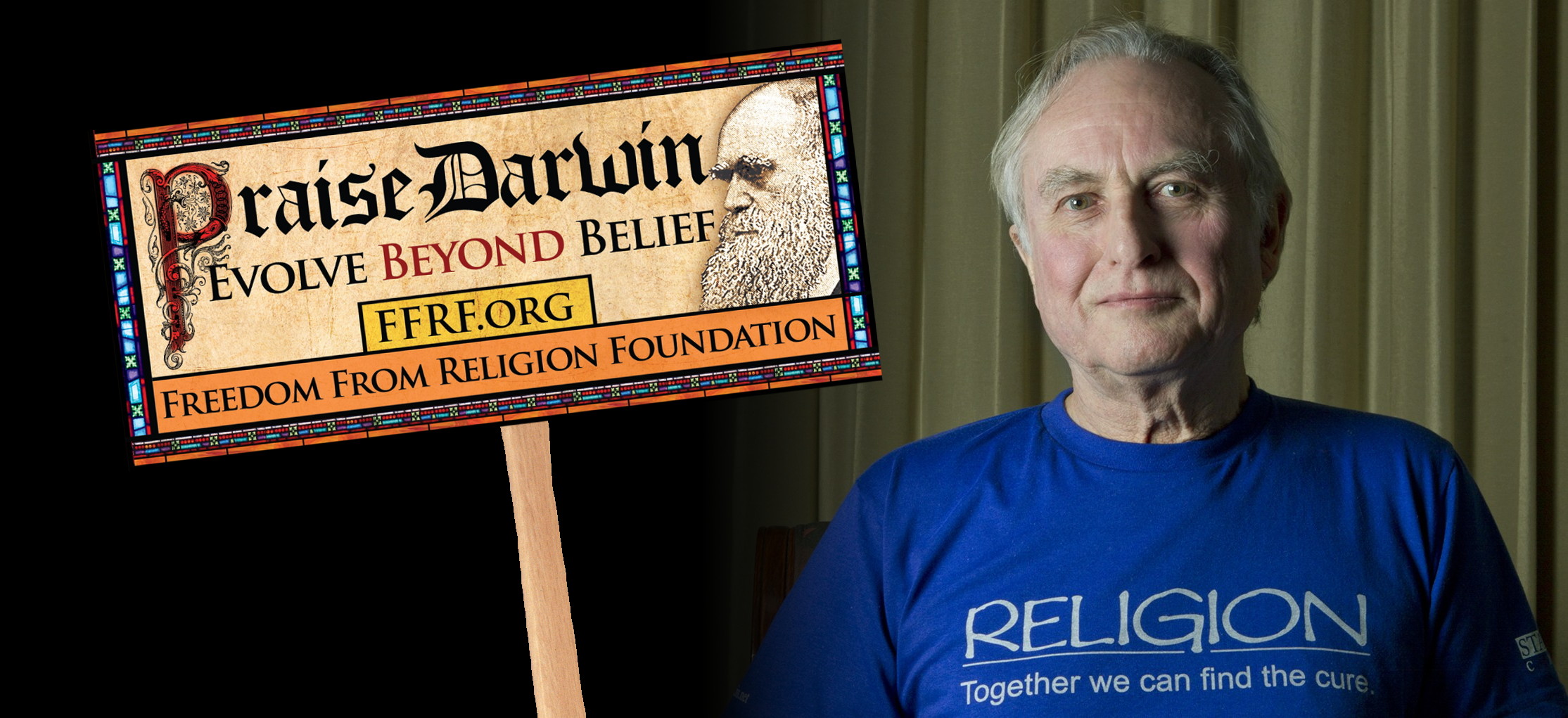 Darwin-lover Richard Dawkins