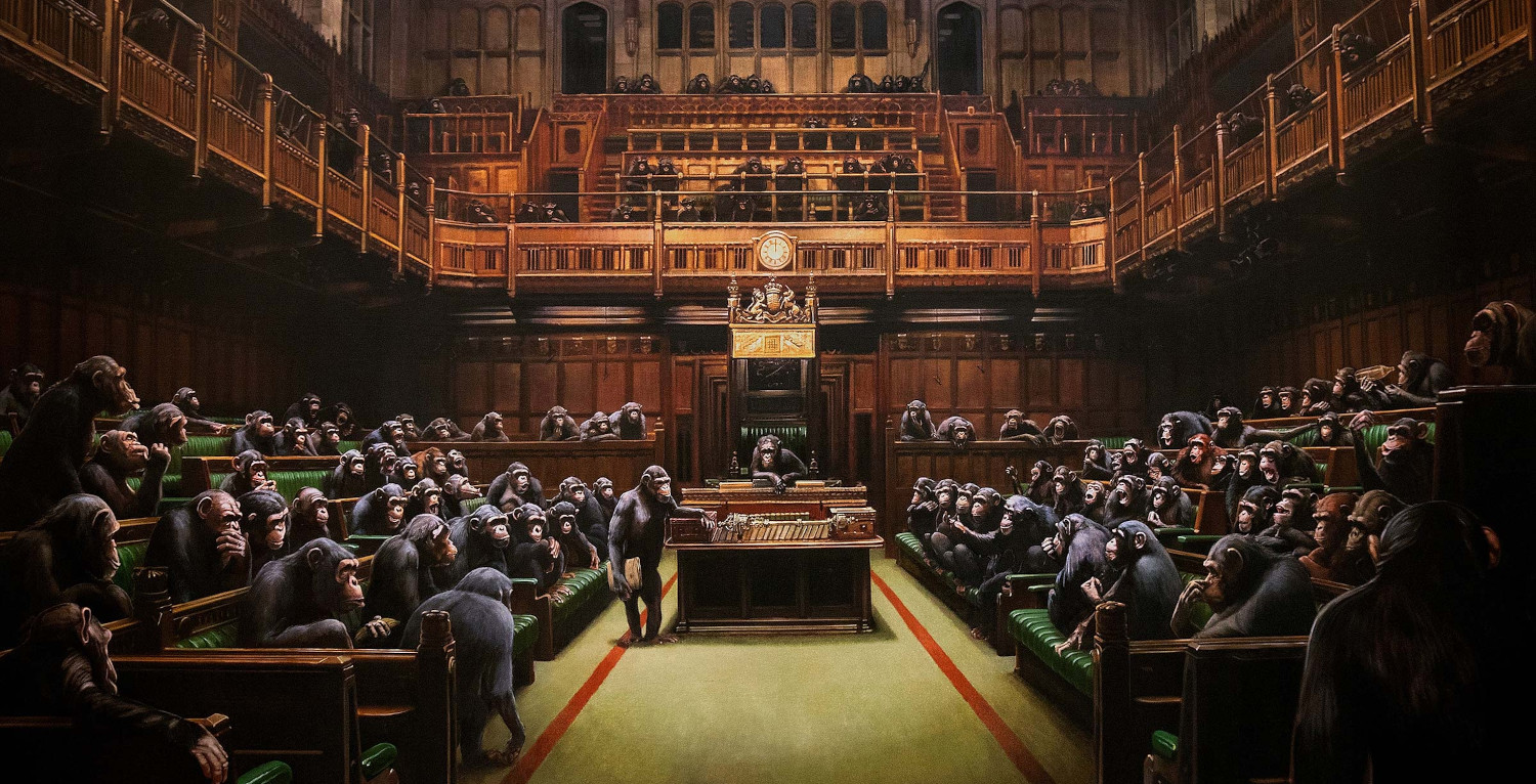 Banksy - Devolved Parliament