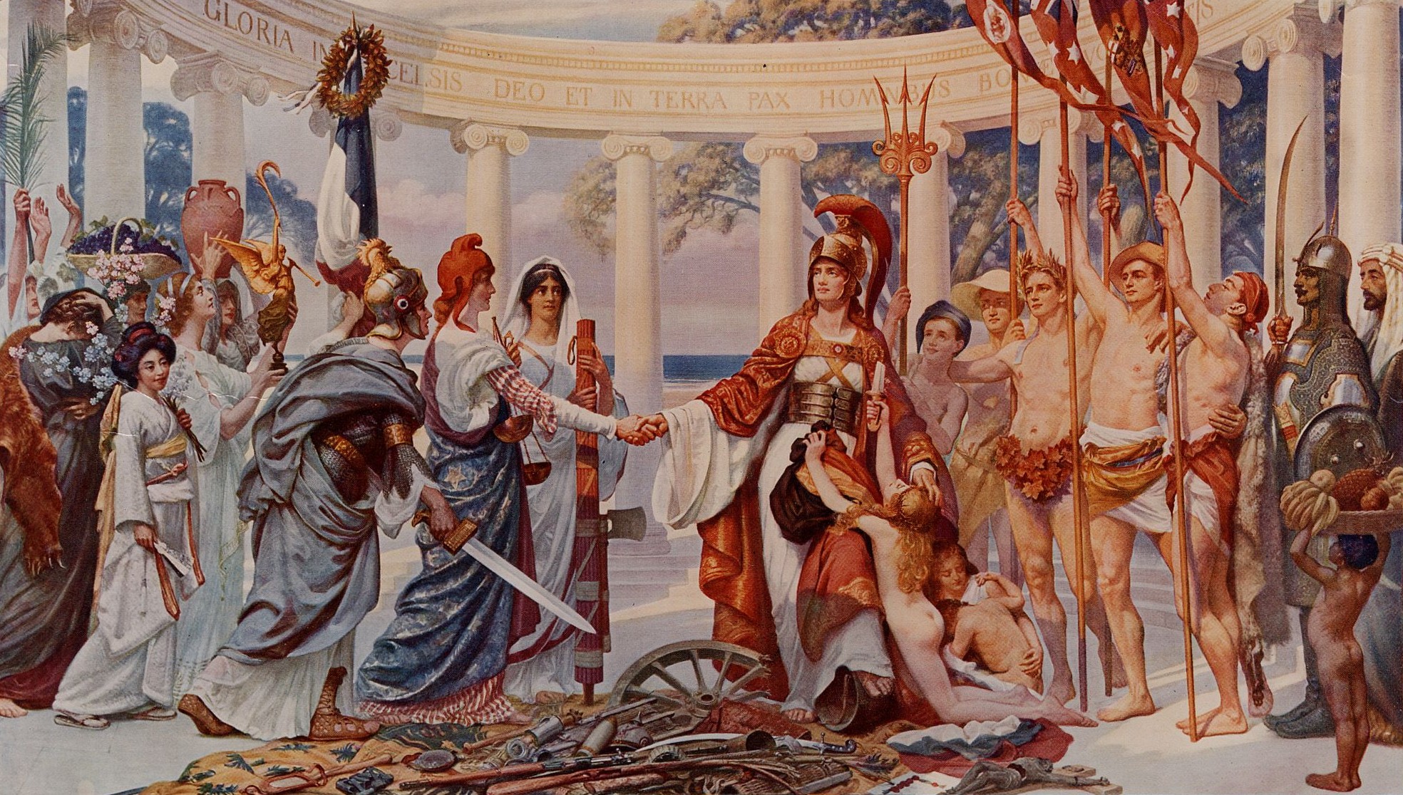 Britannia Pacificatrix by Sigismund Goetze at the Foreign Office, UK