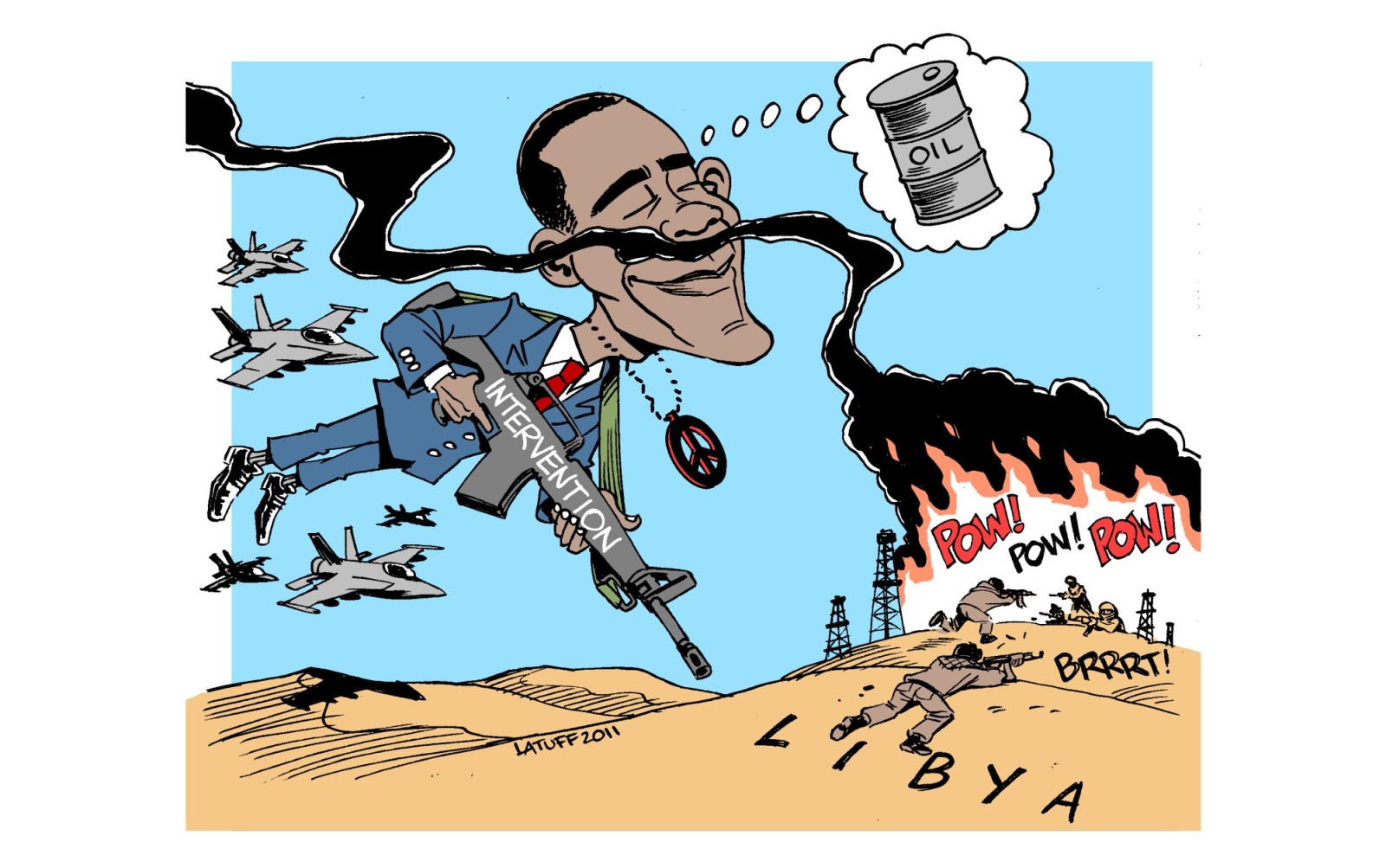 Carlos Latuff - Intervention
