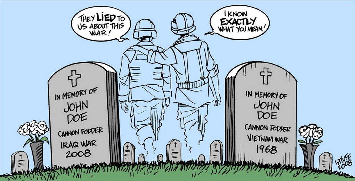 Carlos Latuff - Tales of Iraq War