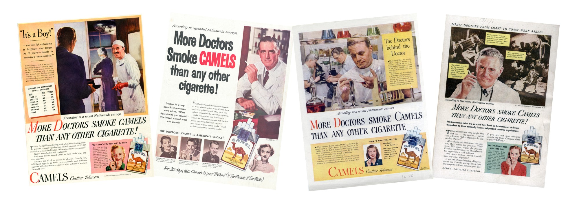 More Doctors Smoke Camels Than Any Other Cigarette
