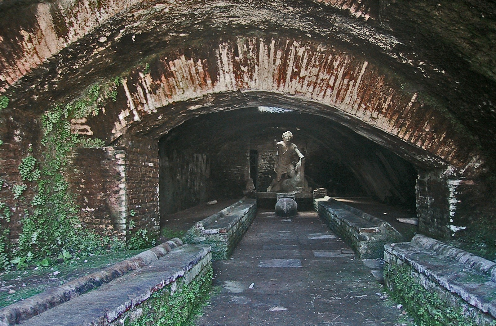 Mithraeum of the Baths of Mithras, Ostia Antica, Italy.