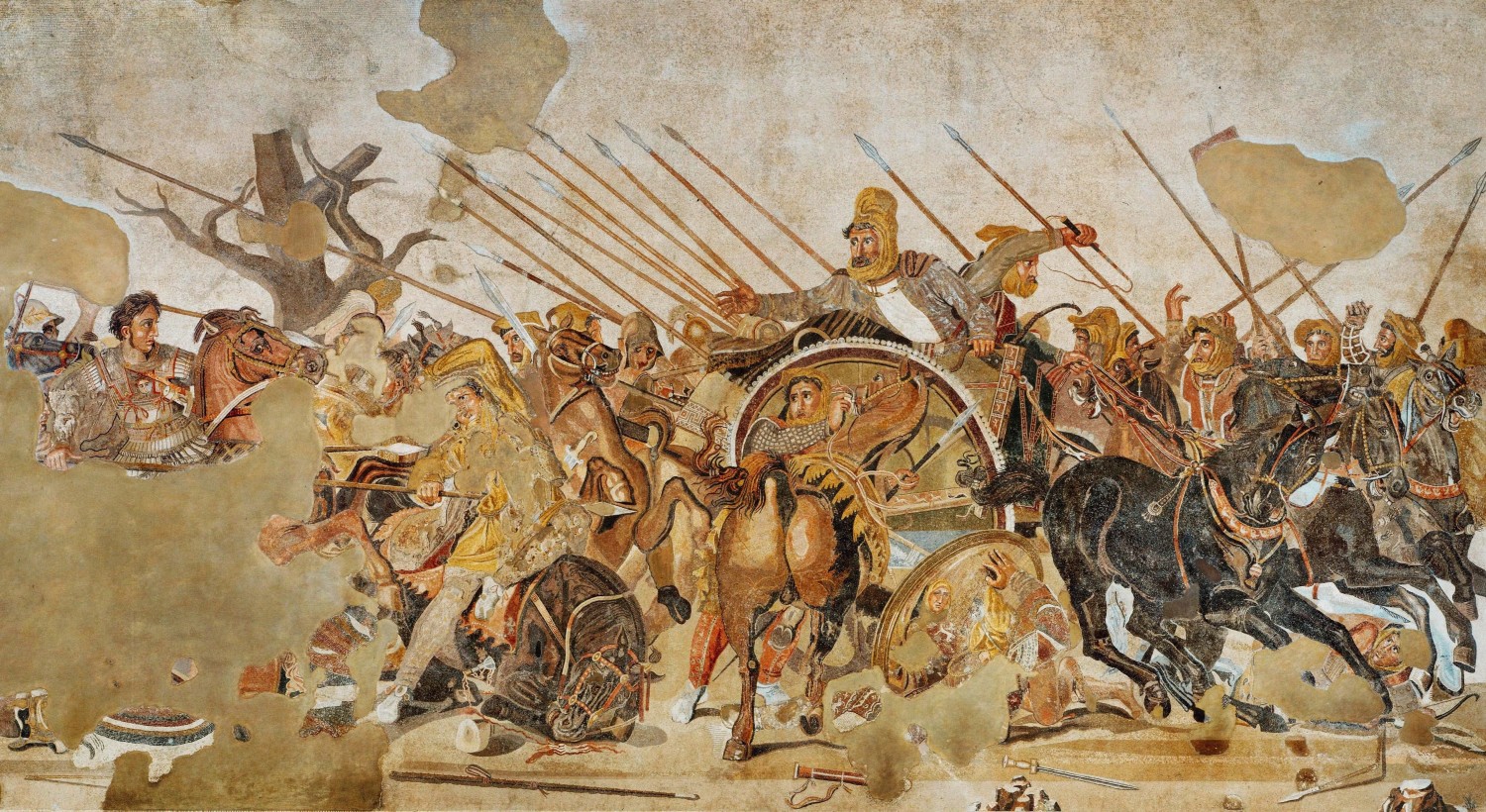 Alexander the Great Confronts Darius III at Issus