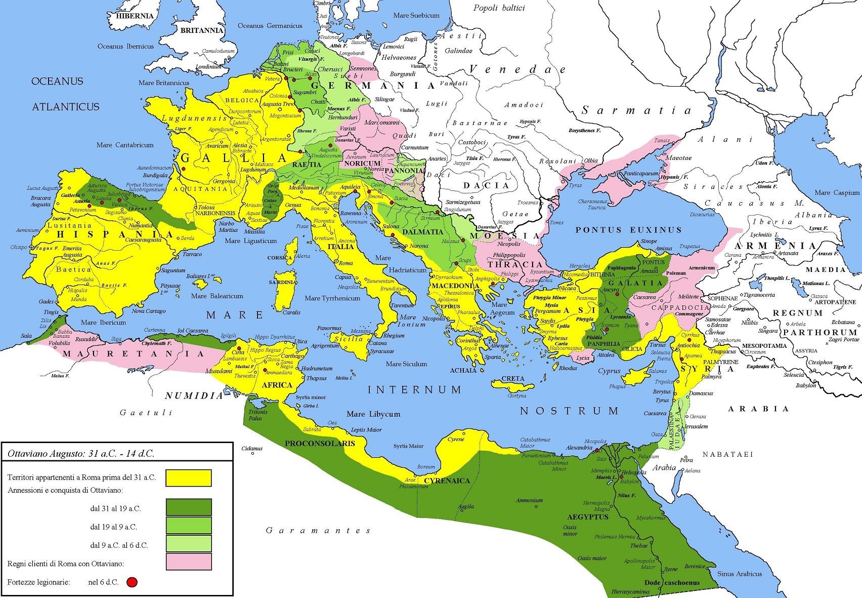 Roman Empire under Augustus